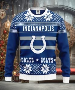 NFL Indianapolis Colts New Season Cold Knitted Christmas 3D Sweater