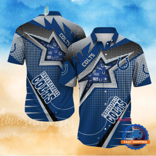 NFL Indianapolis Colts Special Football Team Star Hawaiian Shirts