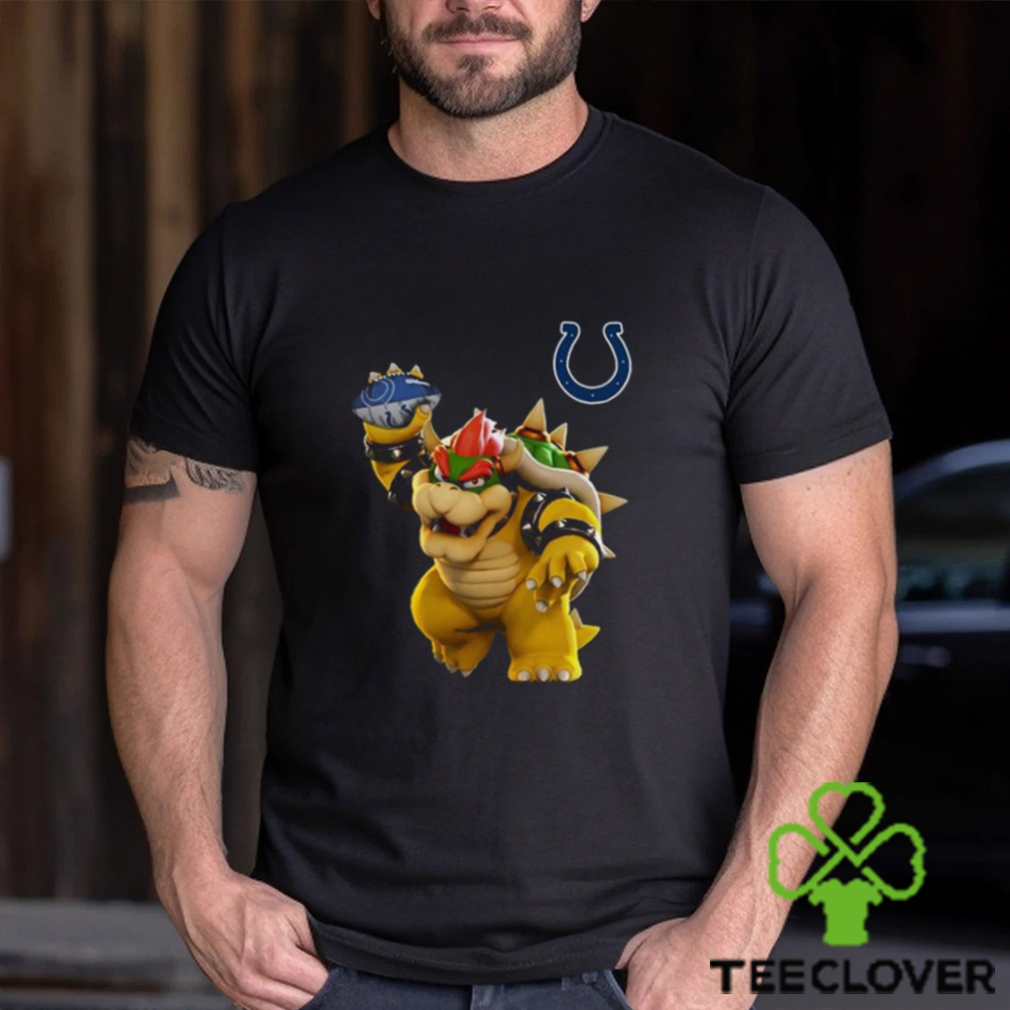 NFL Indianapolis Colts T Shirt Super Mario Nfl Super Mario Tshirt For Fans NFL Indianapolis Colts T Shirt Super Mario Nfl Super Mario Tshirt For Fans