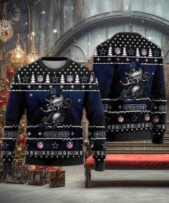 NFL Jack Skellington Dallas Cowboys Ugly Christmas Sweater