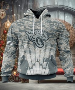 NFL Jacksonville Jaguars Custom Name Number Honor US Air Force Veterans Pullover Hoodie