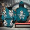 NFL Detroit Lions Halloween Night Zip Up Hoodie