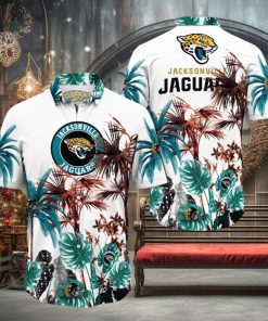 NFL Jacksonville Jaguars Hawaii Shirt Palm Tree Aloha Shirt For Fans