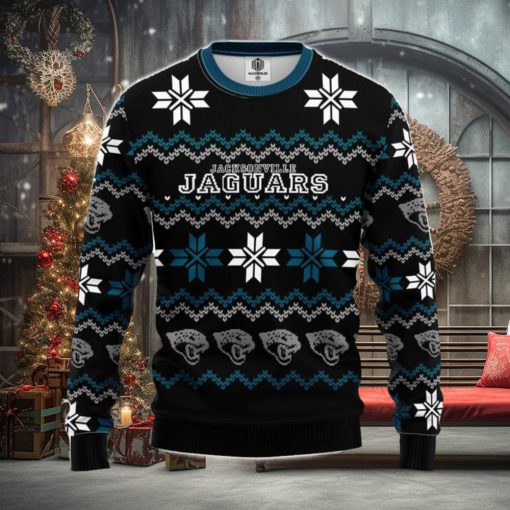 NFL Jacksonville Jaguars Limited Edition All Over Print 3D Sweater Christmas Gift For Fans