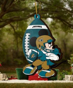 NFL Jacksonville Jaguars Mickey Mouse Christmas Ornament