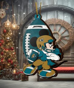 NFL Jacksonville Jaguars Mickey Mouse Christmas Ornament