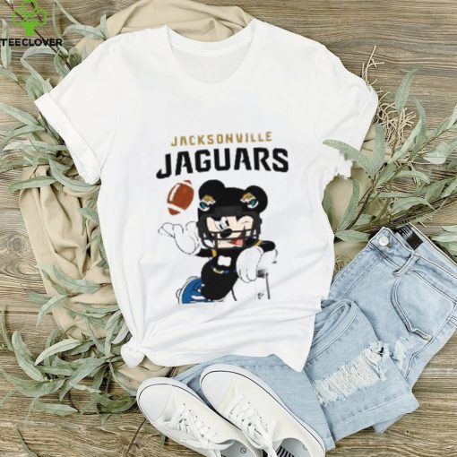 NFL Jacksonville Jaguars Mickey Mouse Disney Super Bowl Football T Shirt