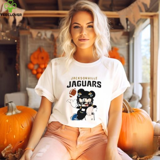 NFL Jacksonville Jaguars Mickey Mouse Disney Super Bowl Football T Shirt