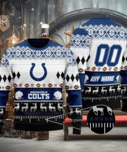 NFL Jacksonville Jaguars Playing Field Ugly Christmas Sweater Custom Number And Name 1 NFL Jacksonville Jaguars Playing Field Ugly Christmas Sweater Custom Number And Name