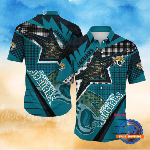 NFL Jacksonville Jaguars Special Football Team Star Hawaiian Shirts