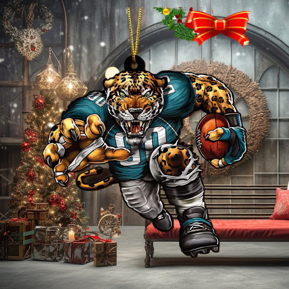 NFL Jacksonville Jaguars Sport Ornament 2023 Christmas Tree Decorations NFL Jacksonville Jaguars Sport Ornament 2023 Christmas Tree Decorations