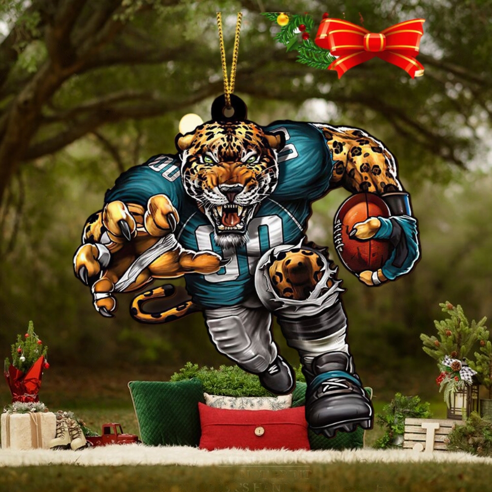 NFL Jacksonville Jaguars Sport Ornament 2023 Christmas Tree Decorations NFL Jacksonville Jaguars Sport Ornament 2023 Christmas Tree Decorations