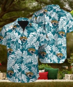 NFL Jacksonville Jaguars Tropical Leafs Hawaiian Shirt