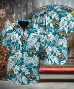 NFL Jacksonville Jaguars Tropical Leafs Hawaiian Shirt