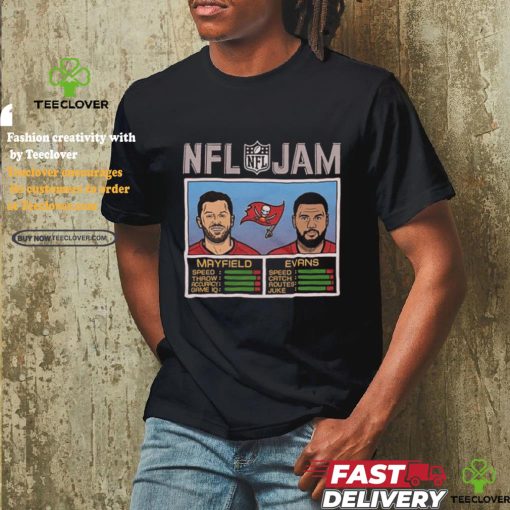 NFL Jam Baker Mayfield & Mike Evans Tampa Bay Buccaneers Shirt