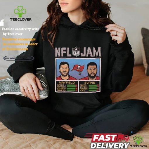 NFL Jam Baker Mayfield & Mike Evans Tampa Bay Buccaneers Shirt