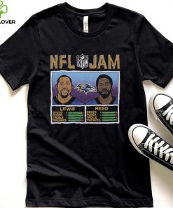 NFL Jam Baltimore Ravens Ed Reed & Ray Lewis T hoodie, sweater, longsleeve, shirt v-neck, t-shirt