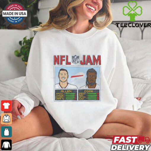 NFL Jam Bills Allen And Cook T Shirt