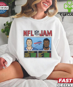 NFL Jam Buffalo Bills Allen And Cook t shirt