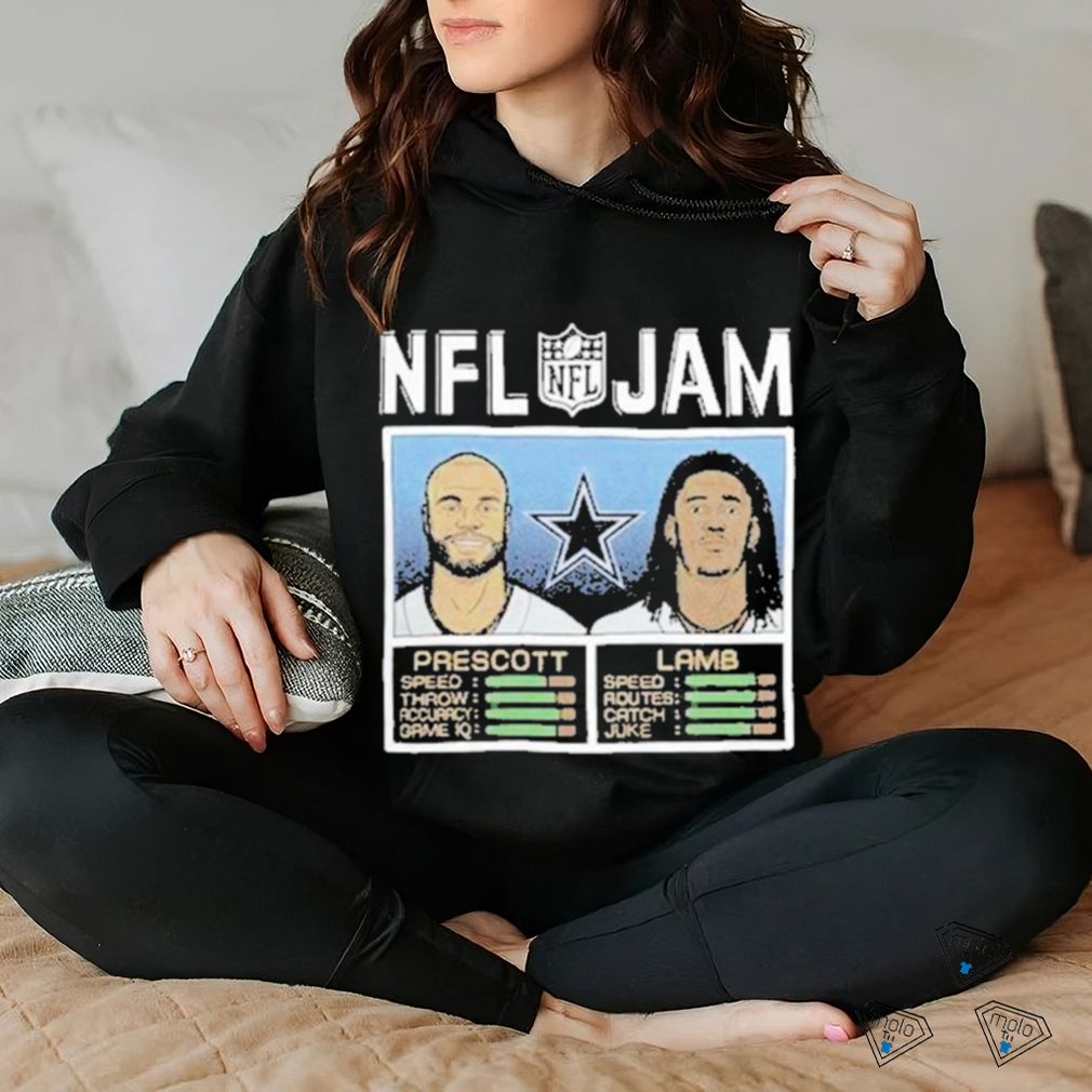 NFL jam Cowboys prescott and lamb shirt, hoodie, sweater, long