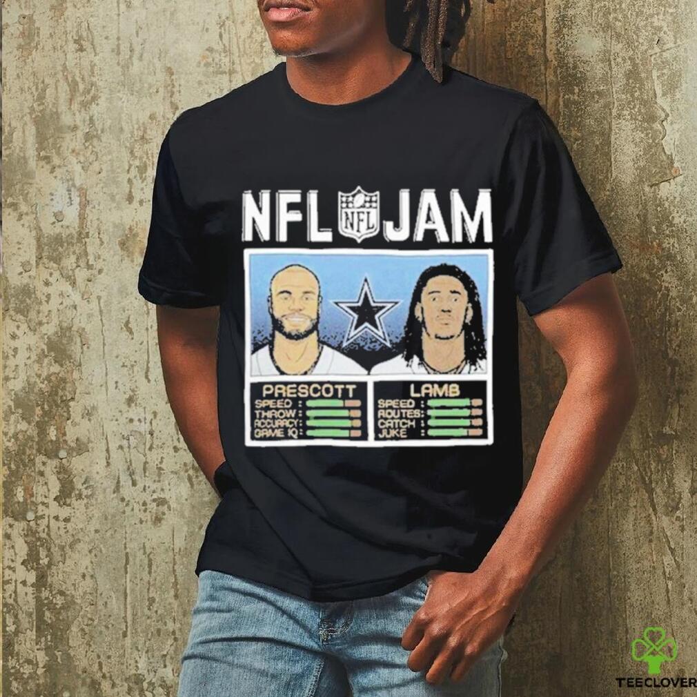 NFL Jam Cowboys Prescott And Lamb T Shirt, hoodie, sweater, long