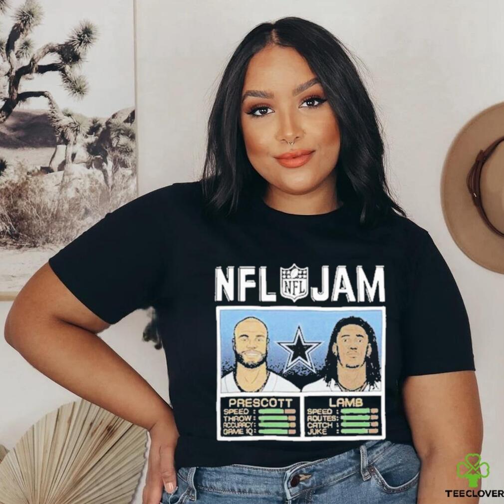 NFL Jam Cowboys Dak Prescott And CeeDee Lamb Shirt - teejeep