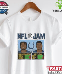 NFL Jam Indianapolis Colts Richardson And Taylor 2024 t hoodie, sweater, longsleeve, shirt v-neck, t-shirt