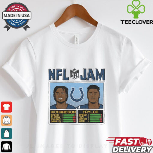 NFL Jam Indianapolis Colts Richardson And Taylor 2024 t hoodie, sweater, longsleeve, shirt v-neck, t-shirt