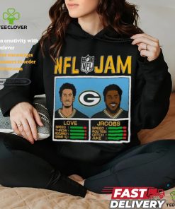 NFL Jam Jordan Love And Josh Jacobs Green Bay Packers Shirt
