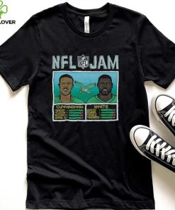 NFL Jam Philadelphia Eagles Randall Cunningham And Reggie White hoodie, sweater, longsleeve, shirt v-neck, t-shirt