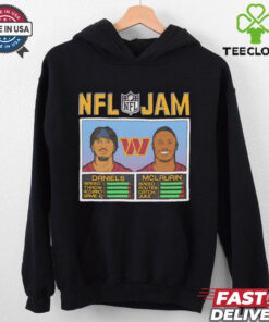 NFL Jam Washington Commanders Jayden Daniels and Terry McLaurin shirt