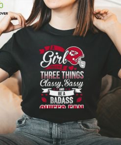 NFL Kansas City Chiefs A Girl Should Be Three Things T Shirt 1 NFL Kansas City Chiefs A Girl Should Be Three Things T Shirt