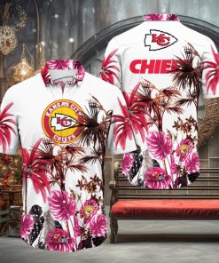 NFL Kansas City Chiefs Hawaii Shirt Palm Tree Aloha Shirt For Fans