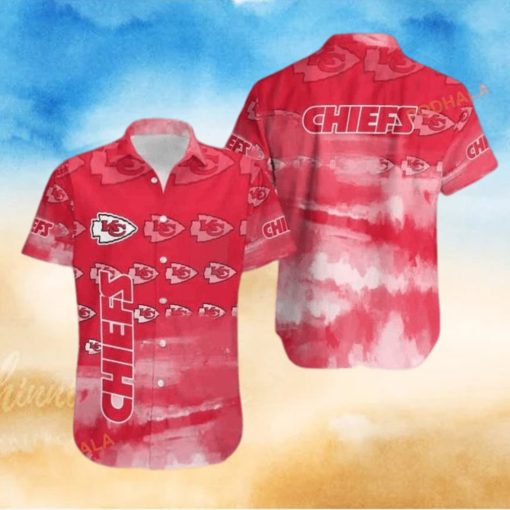 NFL Kansas City Chiefs Hawaiian Shirt Beach Gift For Football Fans