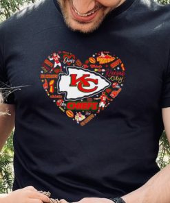 NFL Kansas City Chiefs Heart I love Kansas City Chiefs Football shirt