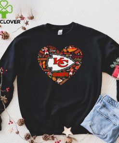 NFL Kansas City Chiefs Heart I love Kansas City Chiefs Football hoodie, sweater, longsleeve, shirt v-neck, t-shirt