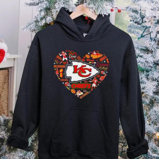 NFL Kansas City Chiefs Heart I love Kansas City Chiefs Football hoodie, sweater, longsleeve, shirt v-neck, t-shirt