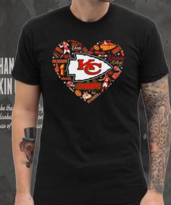 NFL Kansas City Chiefs Heart I love Kansas City Chiefs Football hoodie, sweater, longsleeve, shirt v-neck, t-shirt