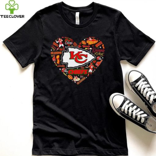 NFL Kansas City Chiefs Heart I love Kansas City Chiefs Football hoodie, sweater, longsleeve, shirt v-neck, t-shirt