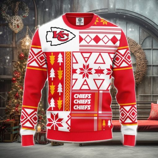 NFL Kansas City Chiefs Limited Edition 3D Sweater Christmas Gift For Sport Big Fans