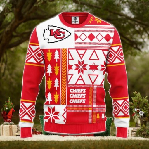 NFL Kansas City Chiefs Limited Edition 3D Sweater Christmas Gift For Sport Big Fans