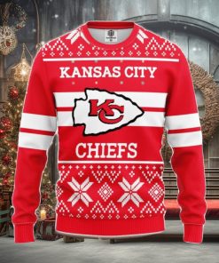 NFL Kansas City Chiefs Limited Edition All Over Print 3D Sweater Xmas Christmas Gift