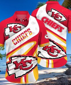 NFL Kansas City Chiefs Logo Hawaiian Shirt