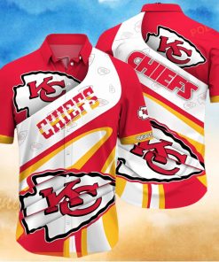 NFL Kansas City Chiefs Logo Hawaiian Shirt