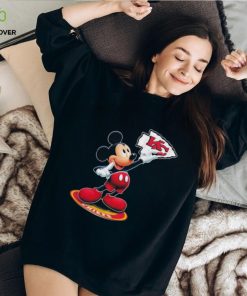 NFL Kansas City Chiefs Mickey Mouse Logo 2023 Shirt Gift For Fan 3 NFL Kansas City Chiefs Mickey Mouse Logo 2023 Shirt Gift For Fan