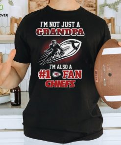 NFL Kansas City Chiefs Not Just Grandpa Also A Fan T Shirt