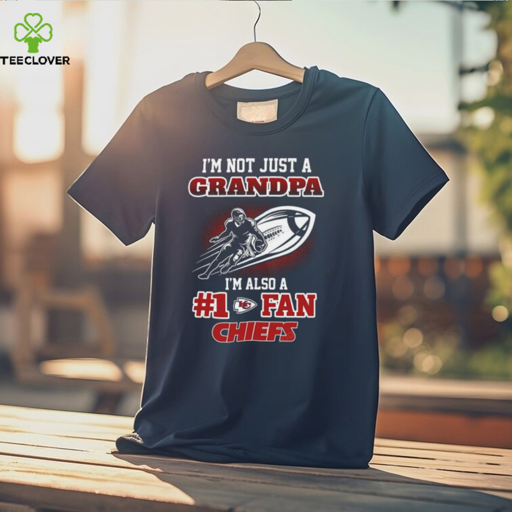 NFL Kansas City Chiefs Not Just Grandpa Also A Fan T Shirt NFL Kansas City Chiefs Not Just Grandpa Also A Fan T Shirt