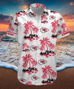 NFL Kansas City Chiefs Palm Tree Tropical Summer Hawaiian Shirt