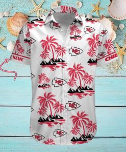 NFL Kansas City Chiefs Palm Tree Tropical Summer Hawaiian Shirt