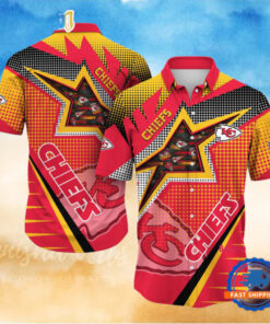 NFL Kansas City Chiefs Special Football Team Star Hawaiian Shirts